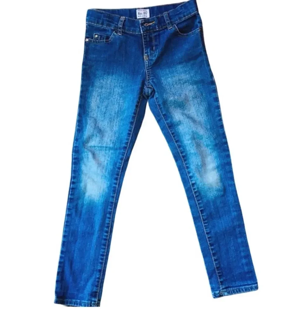 Girl Super Skinny Medium Wash Jeans